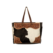 Load image into Gallery viewer, Cartwright Hand-Tooled Tote Bag
