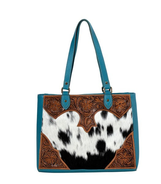 Tomlinson Hand Tooled Tote Bag