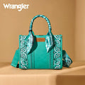 Wrangler Turquoise Paisley Mini Tote Crossbody
