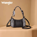 Wrangler Black Paisley Stitched Mini Crossbody