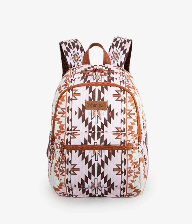 Wrangler Light Brown Southwestern Backpack