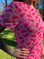 Blush & Bashful Mesh Dress