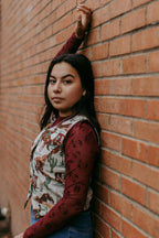 Blame it on the Boots Mesh Top