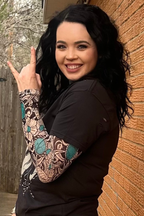 Tattoos On This Town Mesh Top