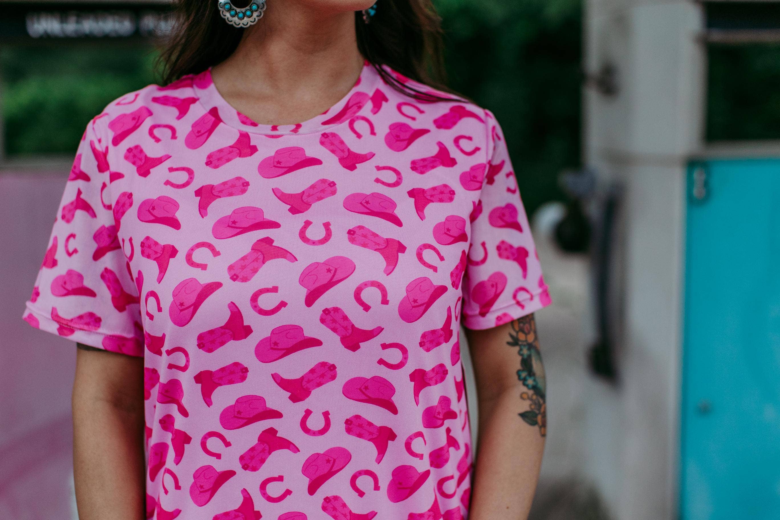 Blush & Bashful Mesh Dress