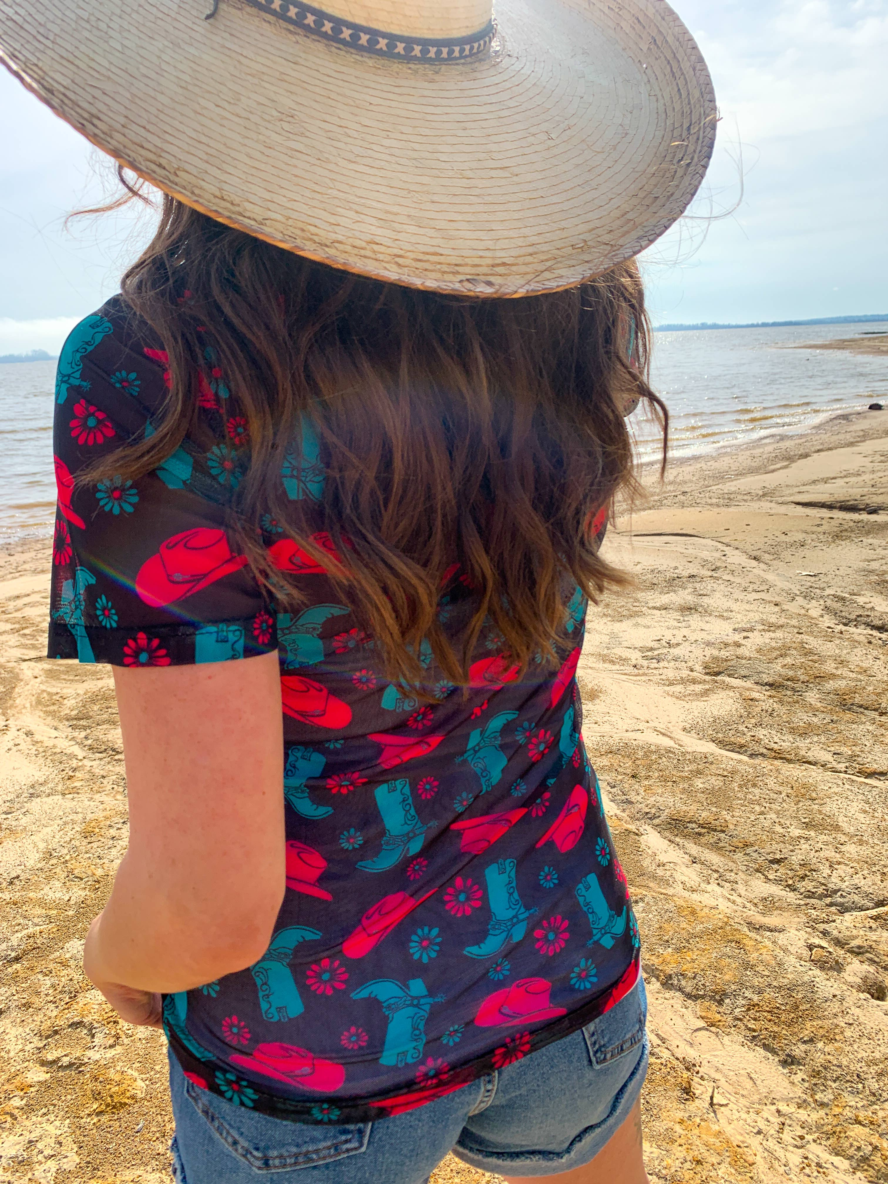 Dancehall Diva Mesh Top