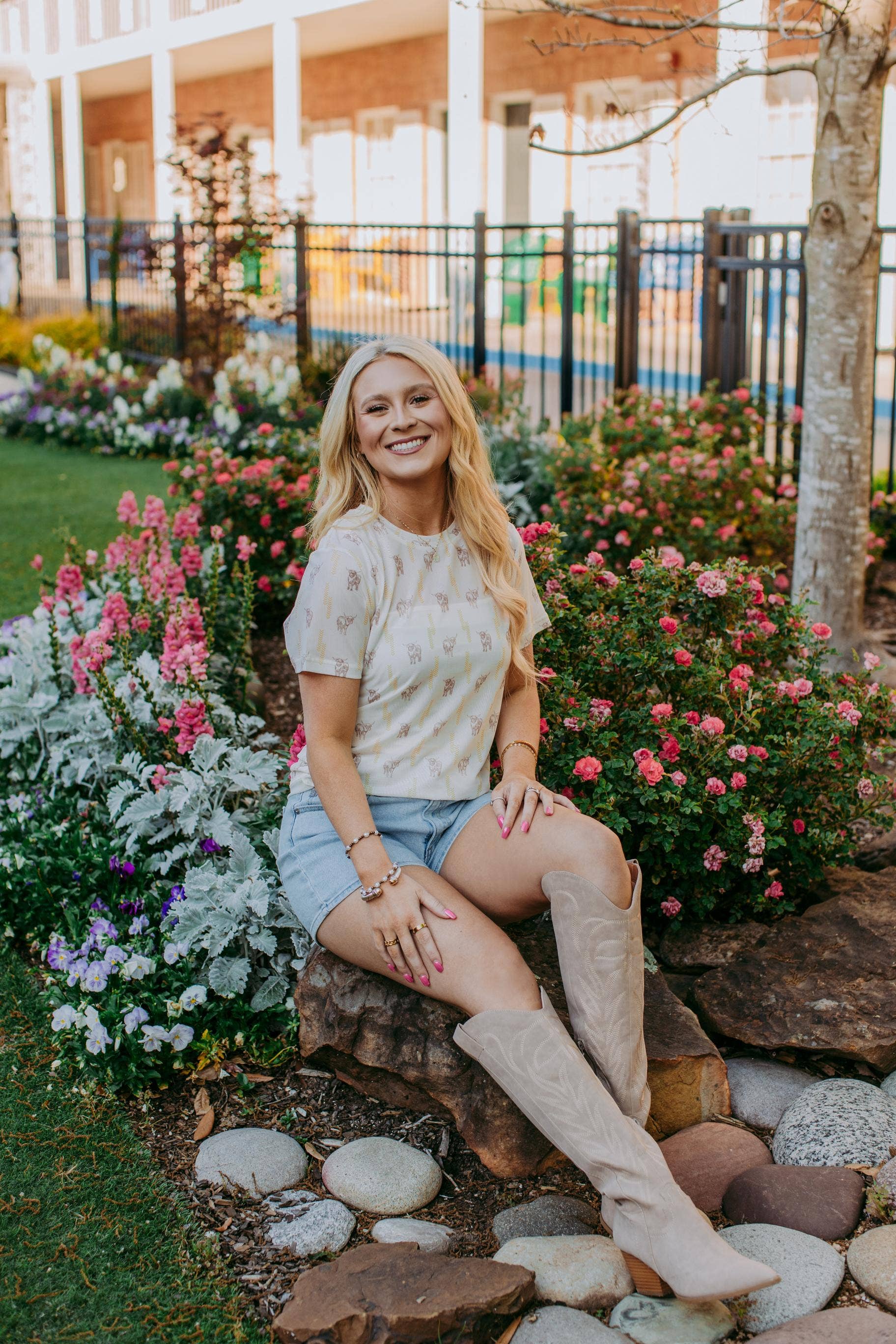 Highland Cow SL Mesh Top