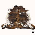 Brindle Whitebelly Cowhide