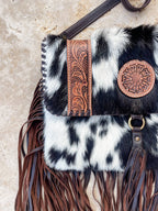 Regina Cowhide Crossbody Purse