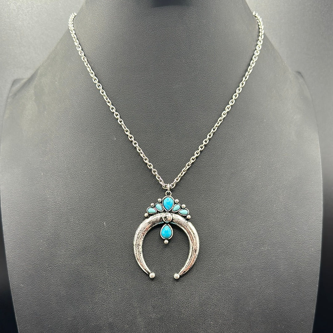 Turquoise Naja Necklace