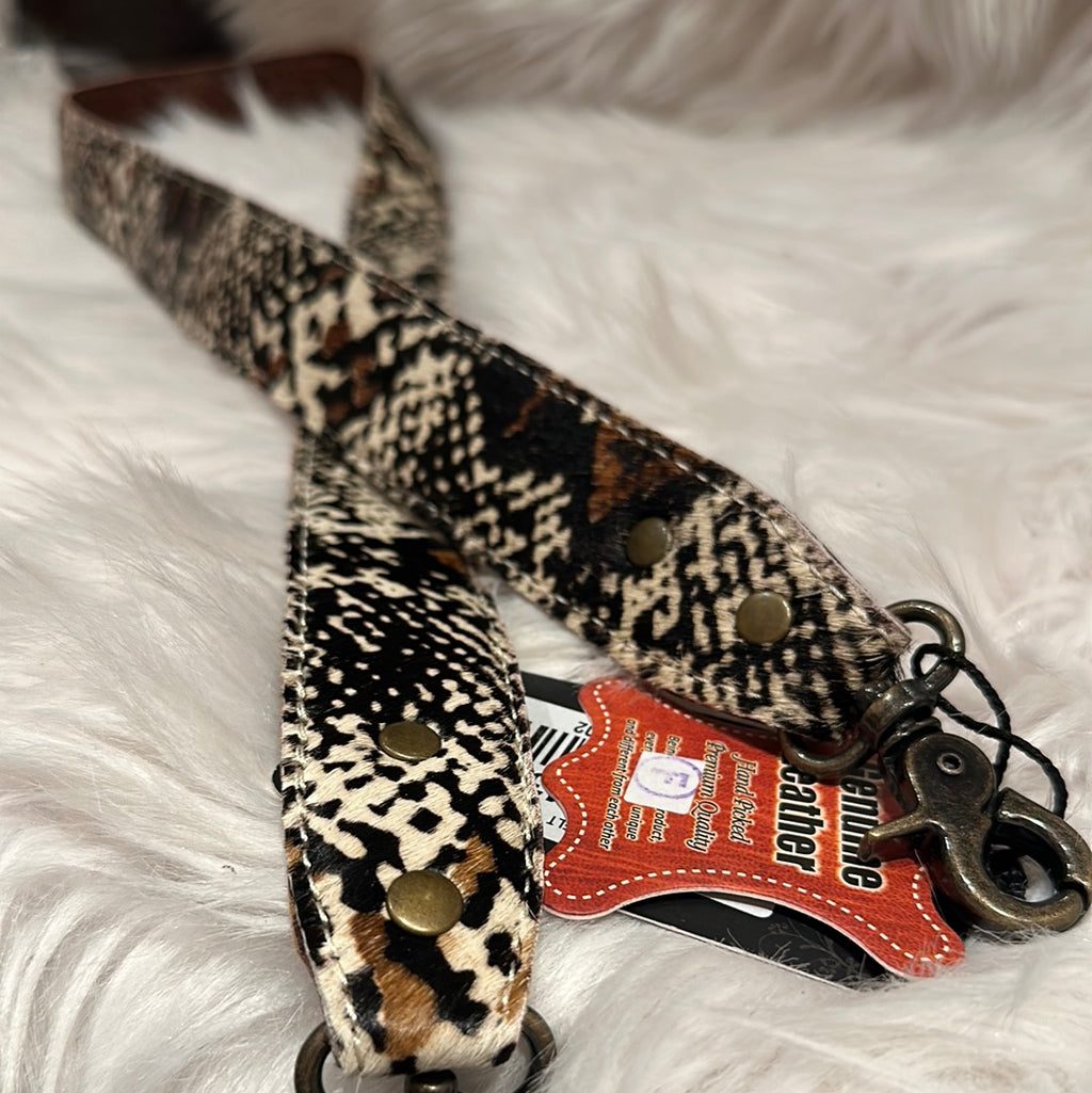 Cowhide Leather Purse Strap