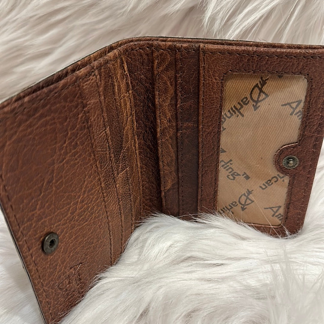 Zebr-Print Leather Card Holder