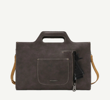 Load image into Gallery viewer, Montana West Chocolate Embossed Laptop Bag
