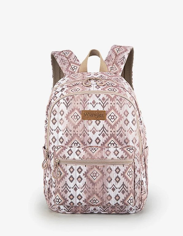 Wrangler Light Coffee Southwestern Backpack