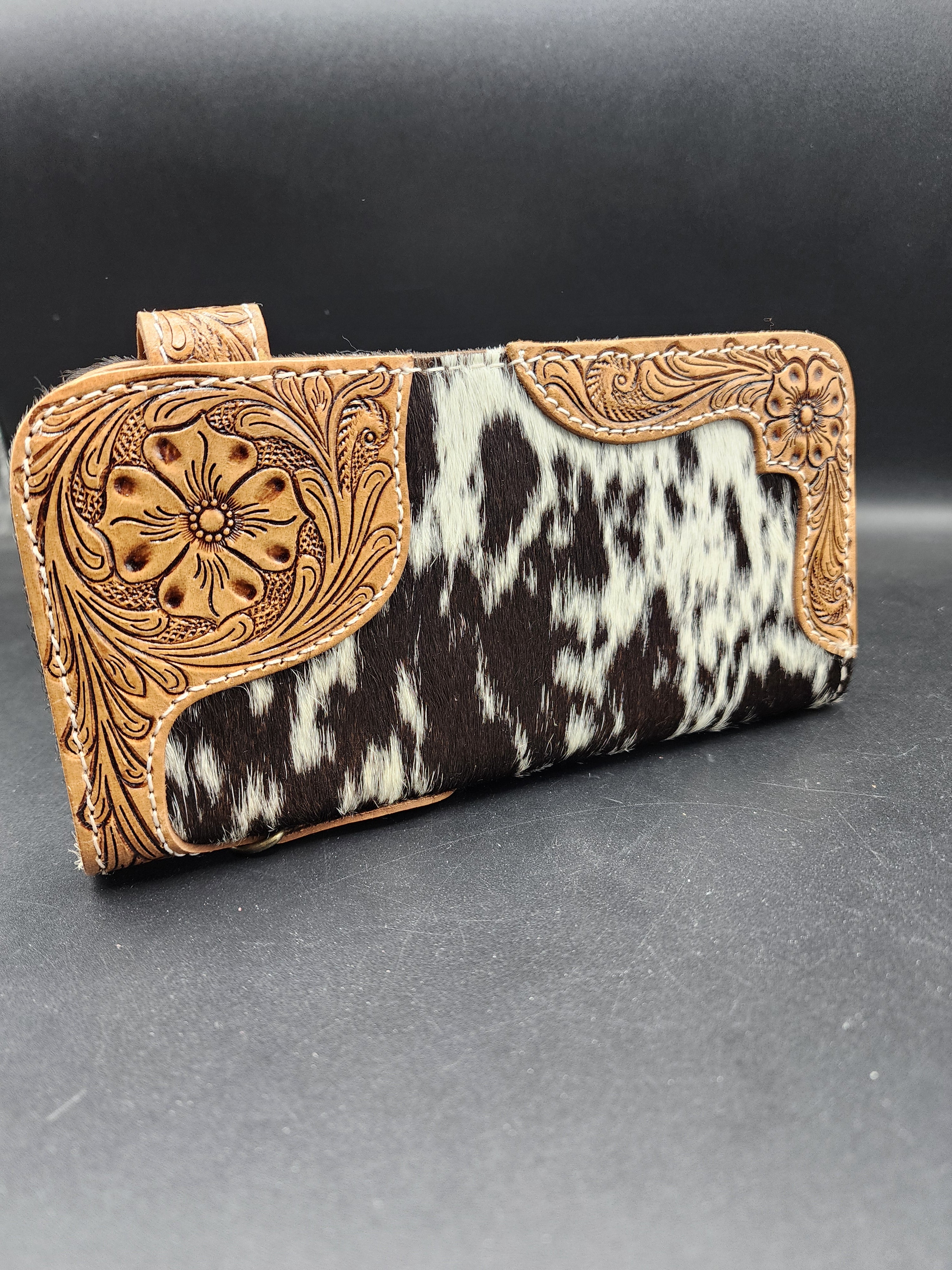 Elker Ridge Hand Tooled Wallet
