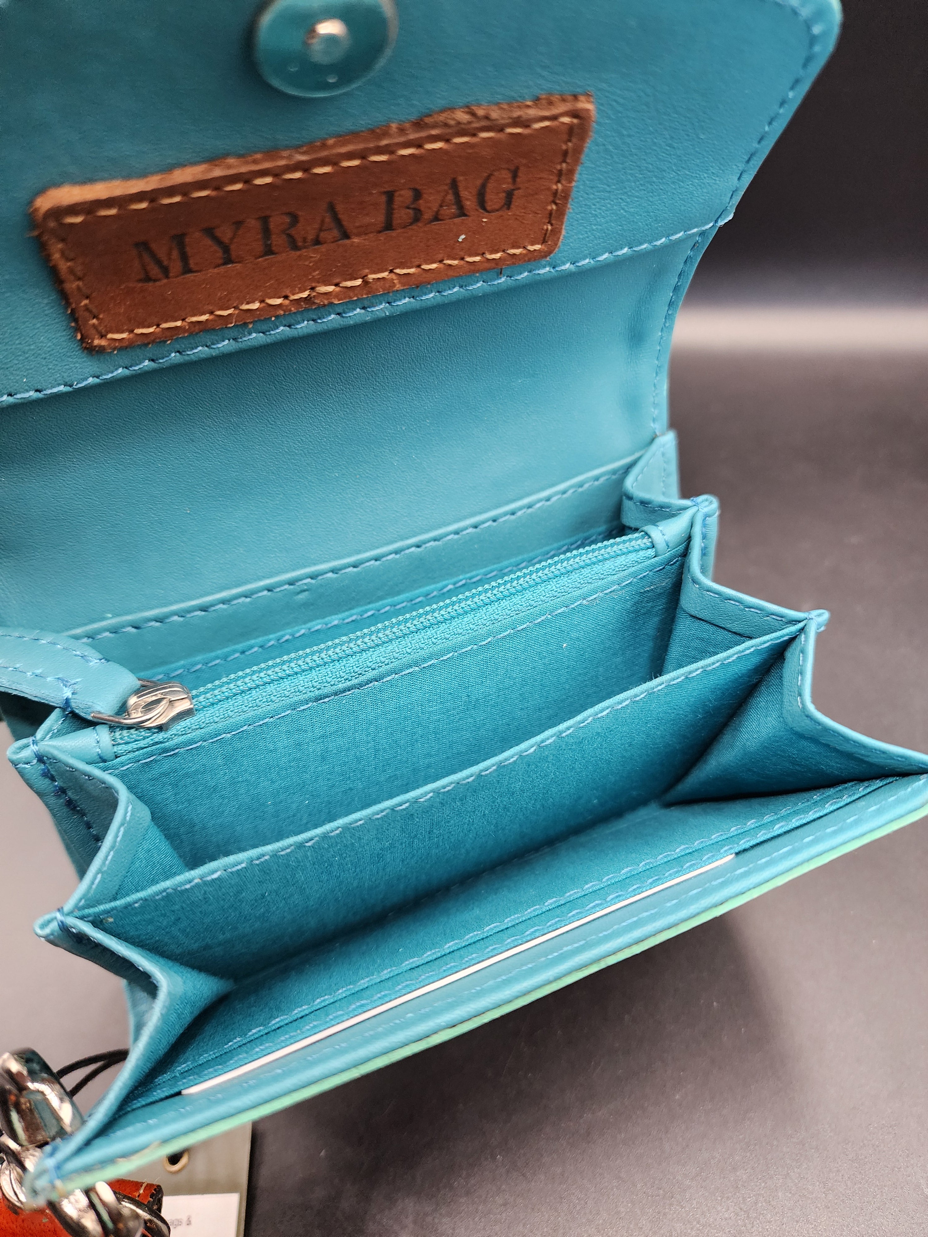 Treasure Bloom Hand Tooled Wallet