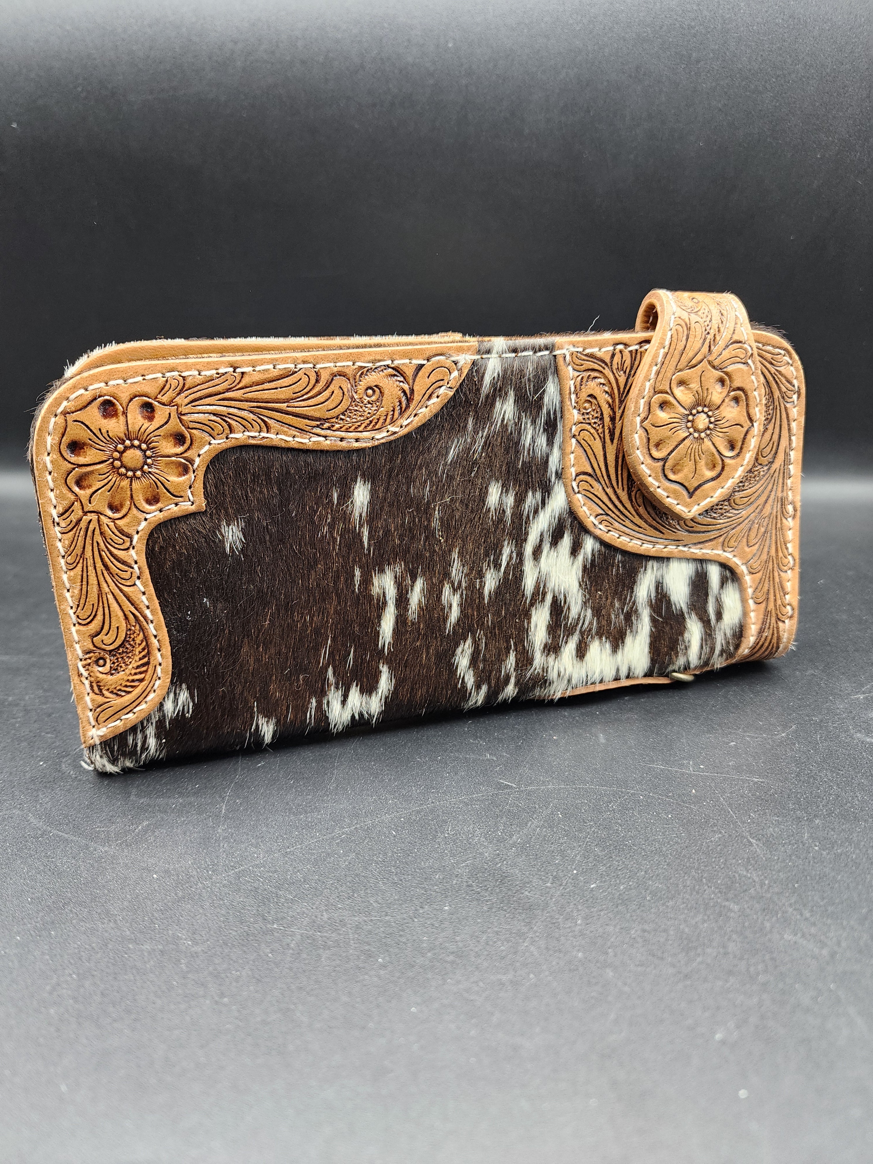 Elker Ridge Hand Tooled Wallet