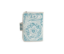 Load image into Gallery viewer, Prairie Meadow Turquoise Wallet
