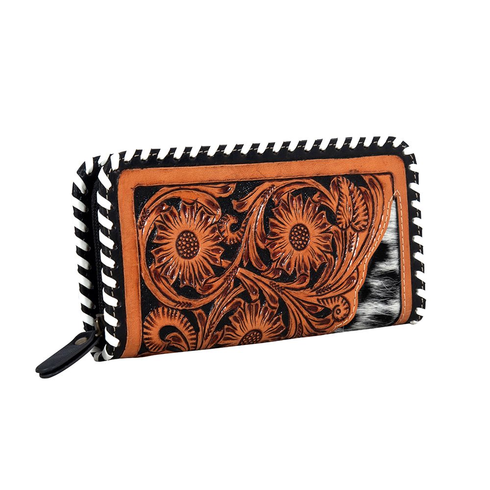 Pecos Tooled Leather Wallet