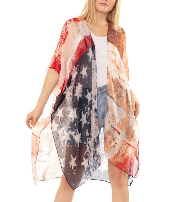 OW182 Stars & Stripes Kimono