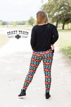 Load image into Gallery viewer, Multi-Colored Southwestern Leggings
