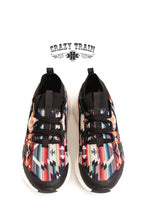 Load image into Gallery viewer, Multi-Colored Southwestern Design Sneakers
