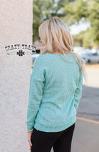 Load image into Gallery viewer, Mint Blue Sweater
