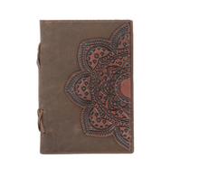 Load image into Gallery viewer, Montana West Embossed Leather Notebook
