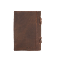 Load image into Gallery viewer, Montana West Brown Embossed Leather Notebook
