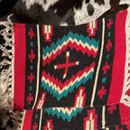 Red Southwestern Placemat Set