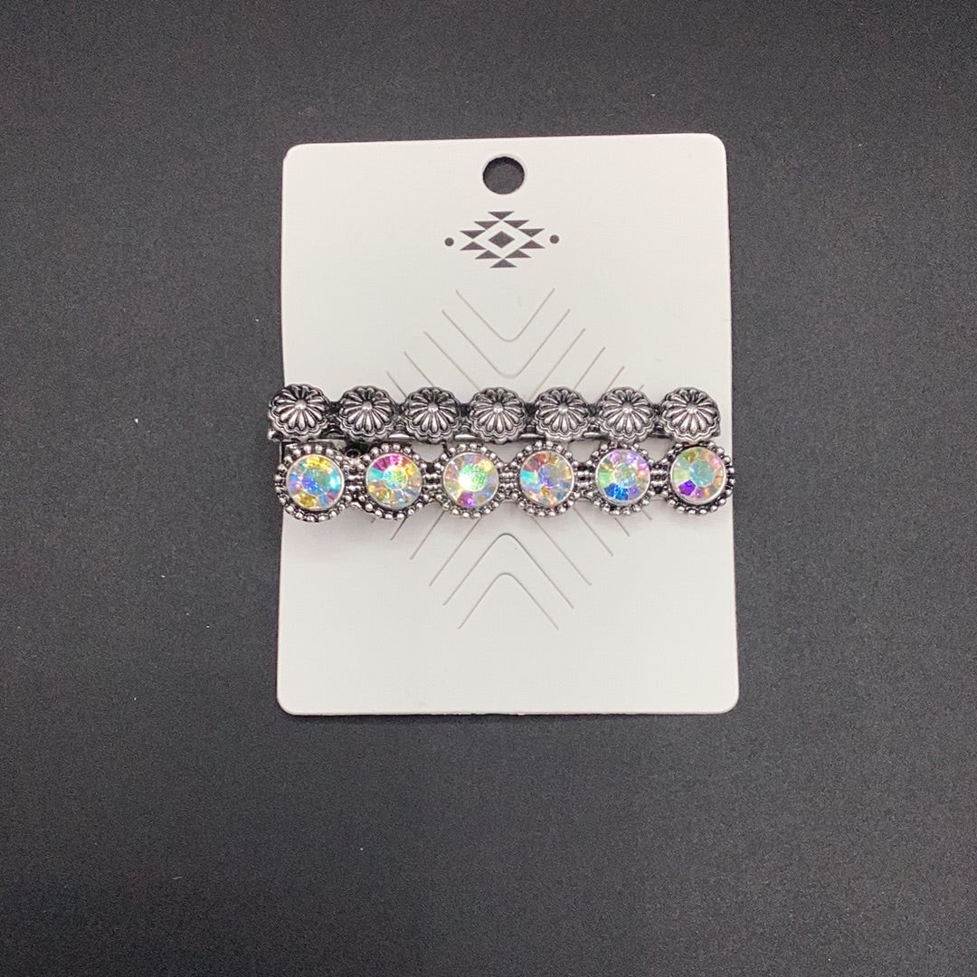 Rhinestone 2PC Hair Clip Set