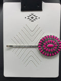 #779H Pink Cluster Inspired Hair Pin