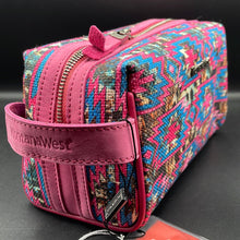 Load image into Gallery viewer, Montana West Pink Southwestern Cosmetic Pouch

