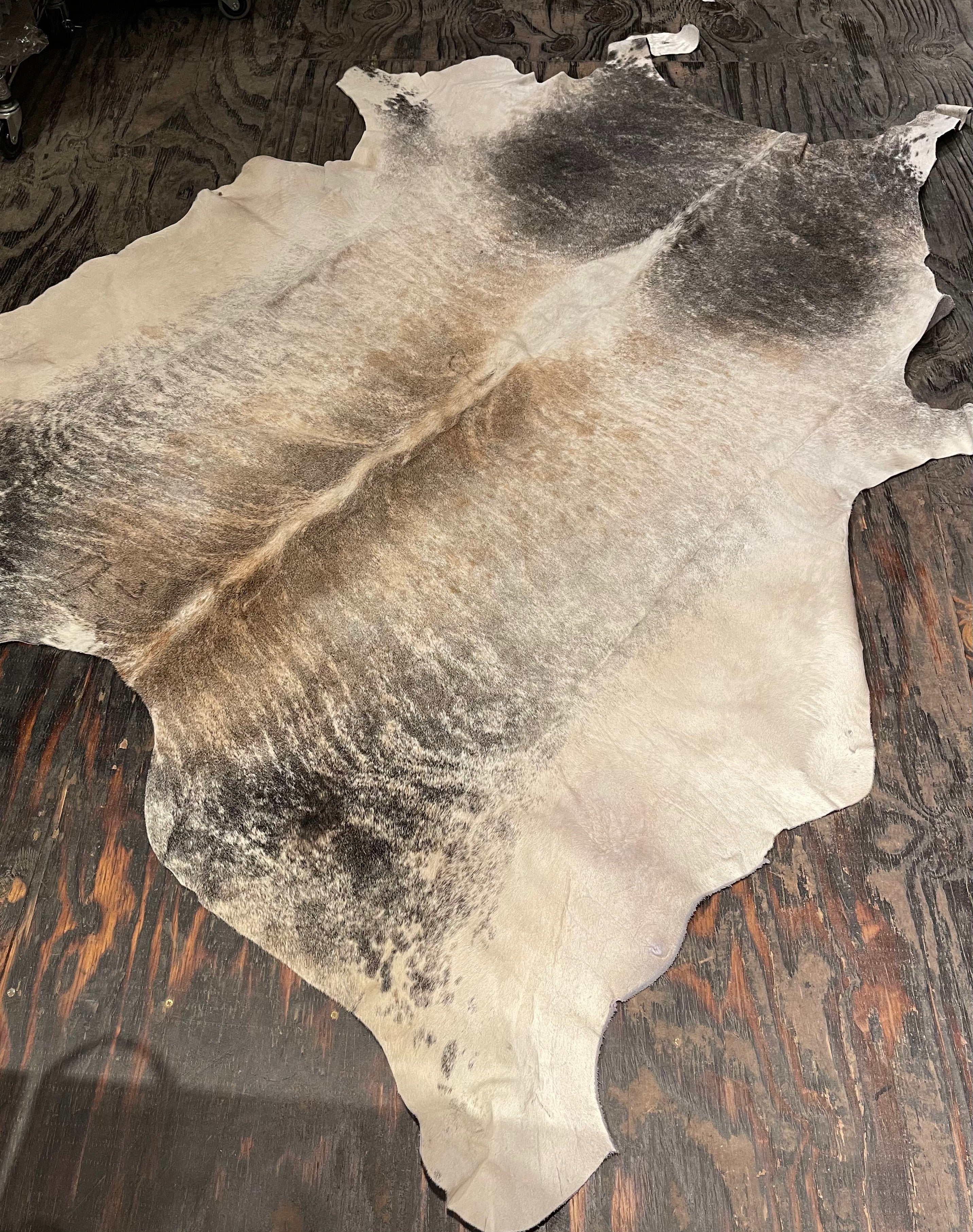Cowhide #35 Grey Brindle Hide