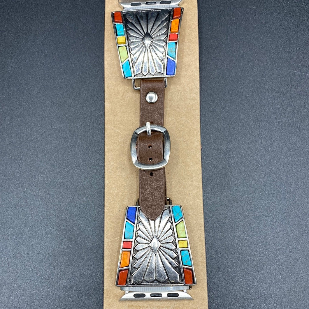 Multi-Colored Stone Apple Watch Band