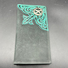 Load image into Gallery viewer, Montana West Turquoise Star Wallet
