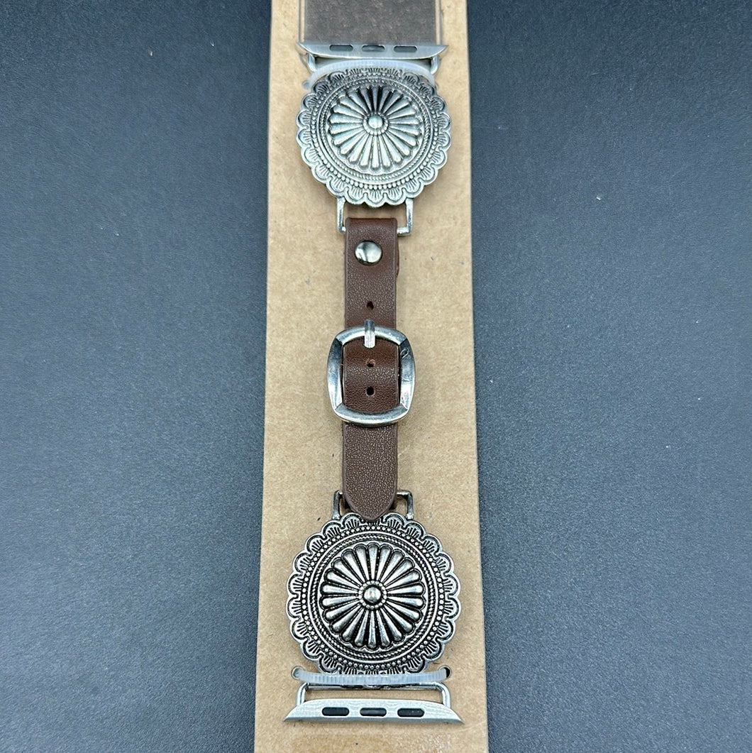 Round Concho Apple Watch Band