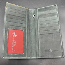 Load image into Gallery viewer, Montana West Black Embossed Wallet
