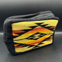 Load image into Gallery viewer, LP2 Black/Tan Southwestern Large Pouch
