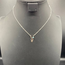 Load image into Gallery viewer, Turquoise Inspired Horse Head Necklace
