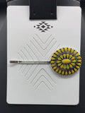 Yellow Cluster Inspired Hair Pin