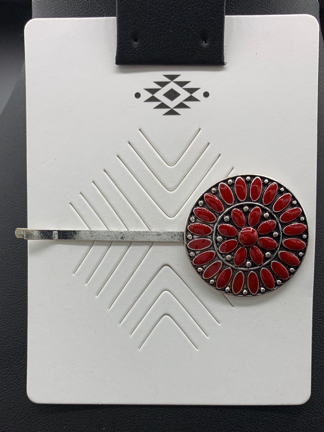 #784H Coral Inspired Round Cluster Hair Pin