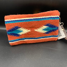 Load image into Gallery viewer, CW7 Rust Southwestern Woven Clutch Purse
