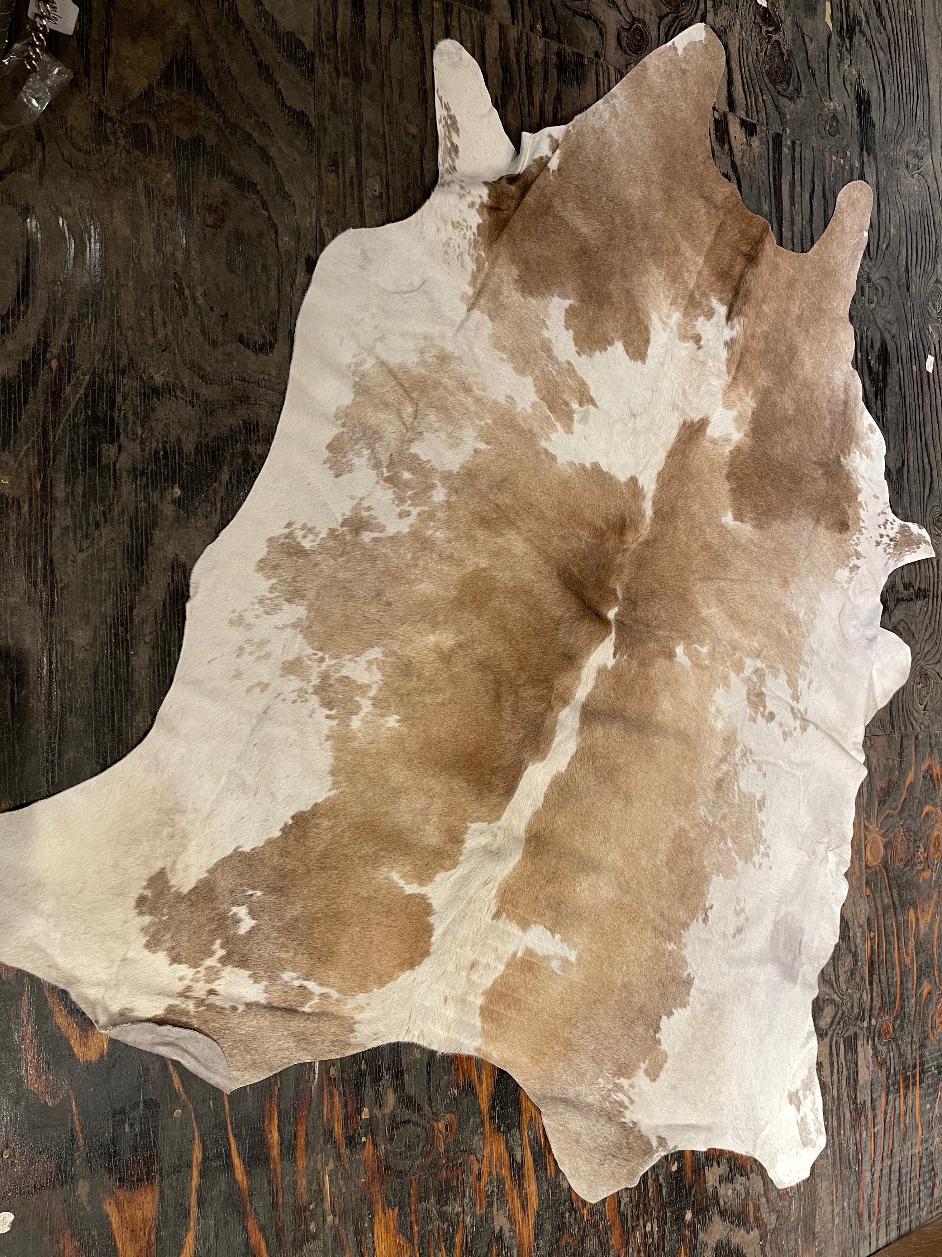 Cowhide #37 Tan Brindle Hide