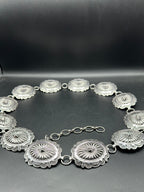 Oval Stamp Inspired Concho Belt