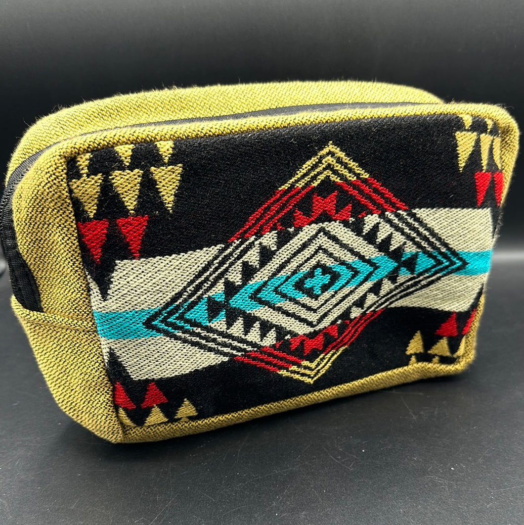 LP12 Tan/Black Southwestern Large Pouch