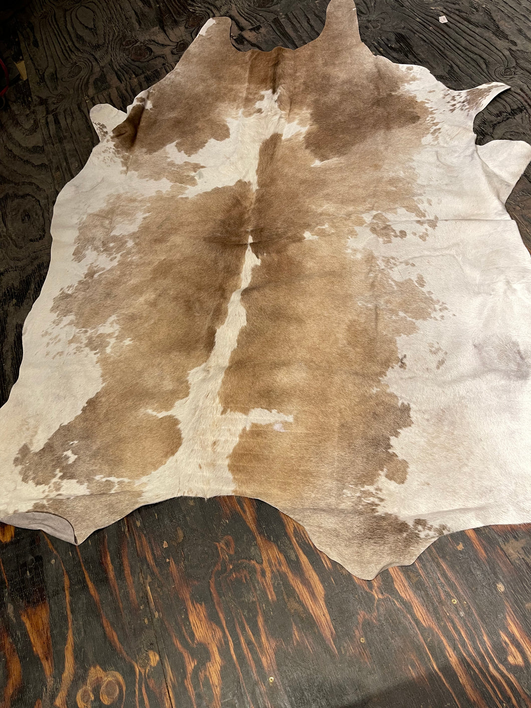 Cowhide #37 Tan Brindle Hide