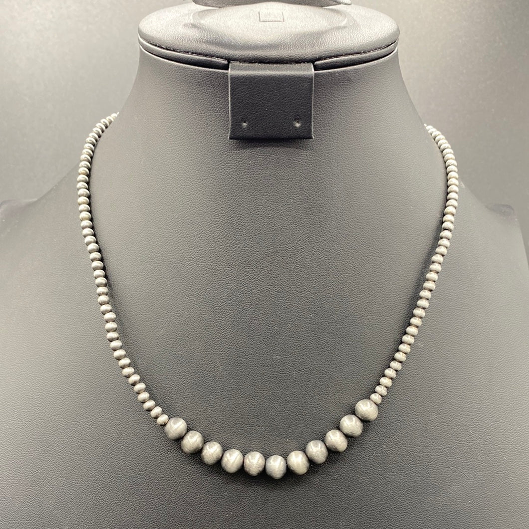 Inspired Pearl Bead Necklace