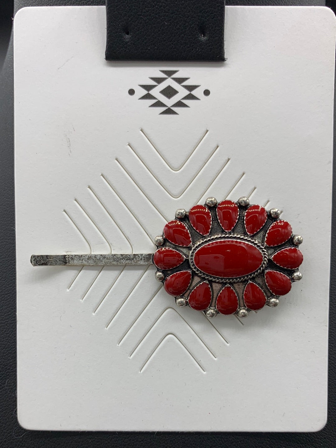 #791H Coral Cluster Inspired Hair Pin